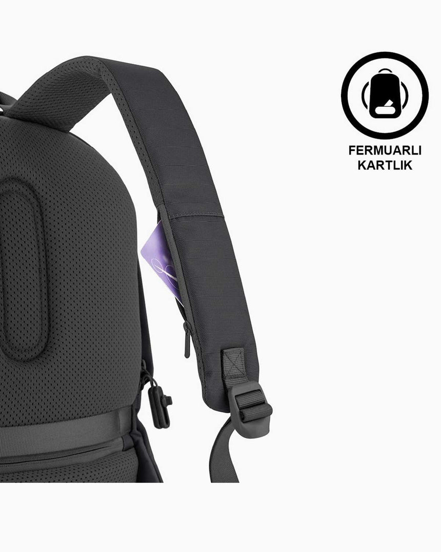 XD Design Bobby Soft Anti - Theft Sırt Çantası Black