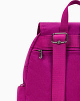 Kipling City Zip S Basic Elevated Sırt Çantası Fuchsia Night