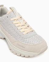 Calvin Klein Trailblazer Hik Runner Techmix Kadın Sneaker Light Cashew/Vaporous White/Gray