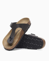 Birkenstock Gizeh Doğal Deri Terlik Black