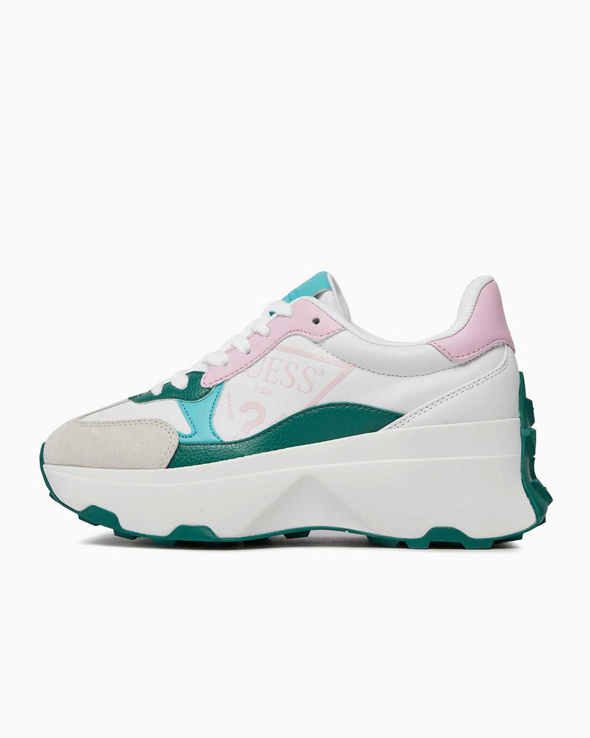 Guess Logolu Kalın Tabanlı Sneaker