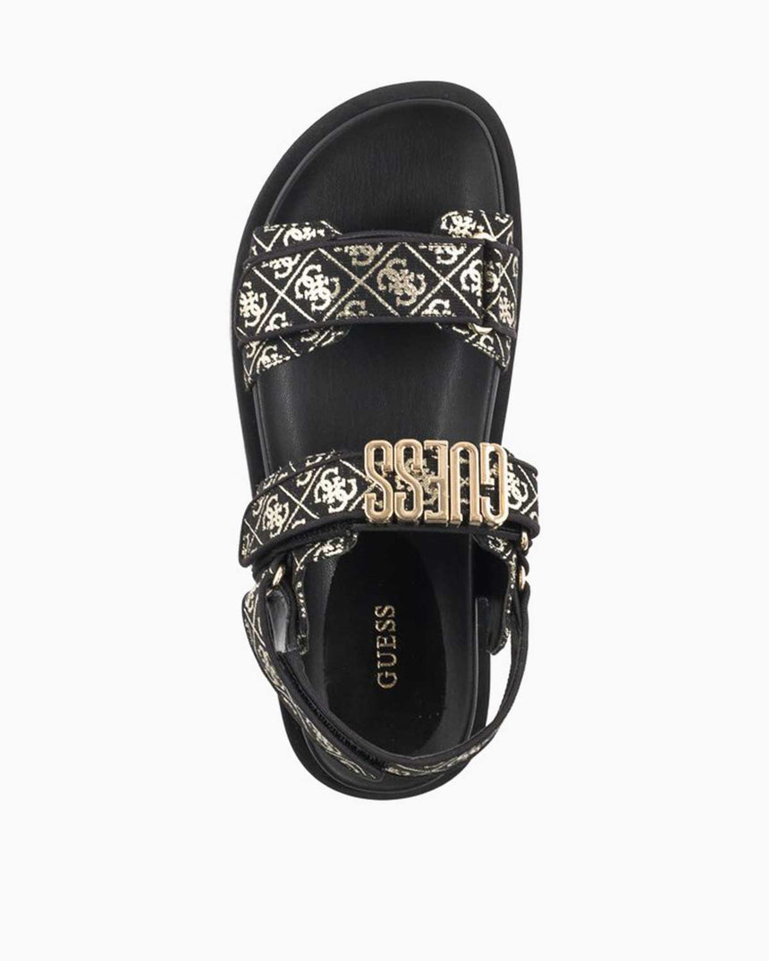 Guess Fabeils Casual Shoes Tokalı Sandalet Black