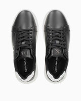 Calvin Klein Malmo Kısa Kalın Taban Mono Logo Erkek Sneaker Black/Bright White