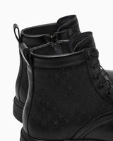 Calvin Klein Lace Up Mid Boots