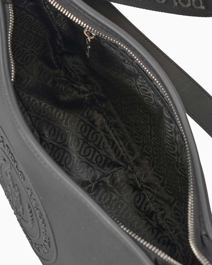 Us Polo Assn Mini Cüzdan Detaylı Omuz Çantası Siyah