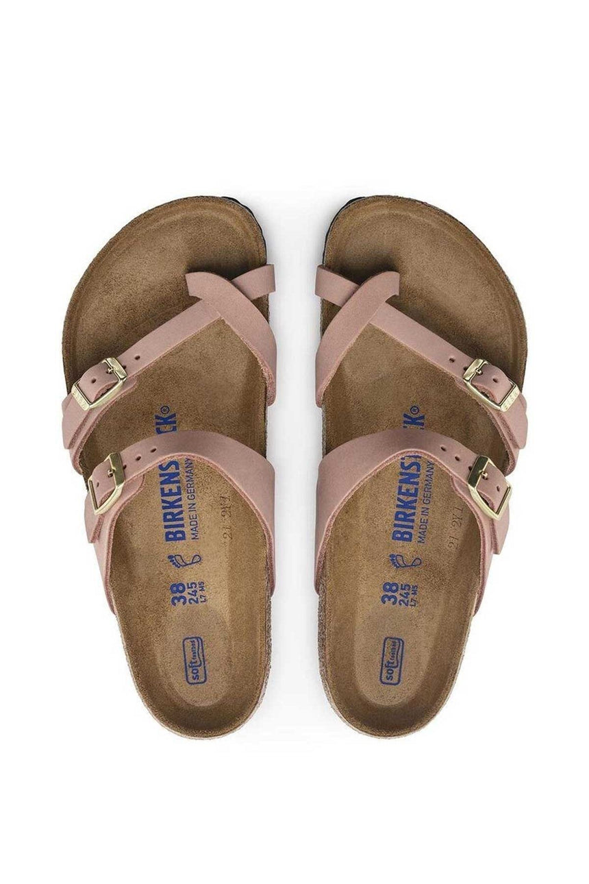 Birkenstock Mayari Sfb Nubuck Kadın Terlik Old Rose