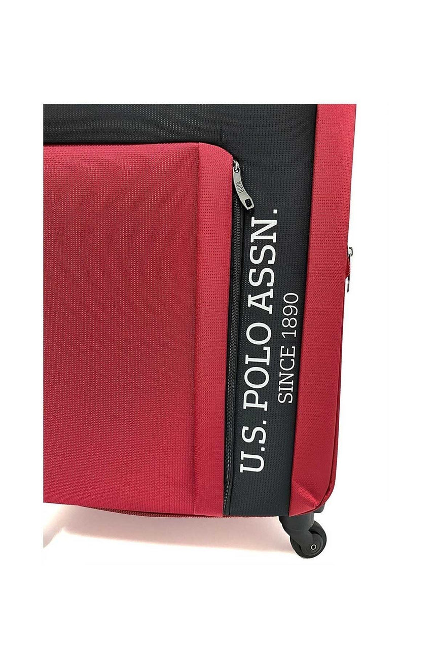 Us Polo Assn Orta Boy Kumaş Valiz Renkli