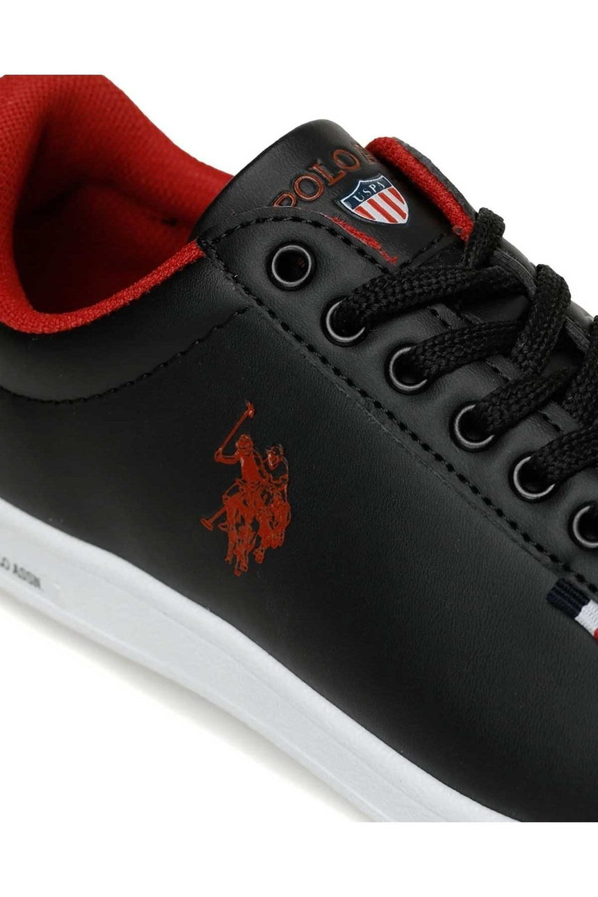 Us Polo Assn 3M Franco Gsn 3Fx Kadın Sneakers Black - Red