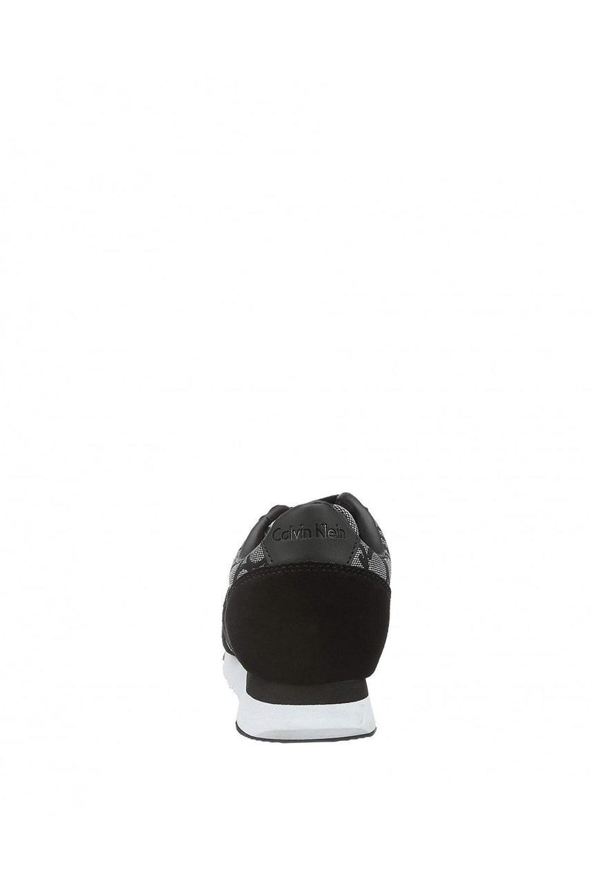 Calvin Klein Tea Metallic Jacquard Kadın Sneakers Siver - Black