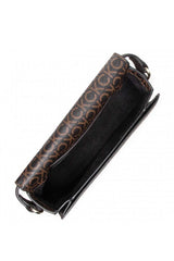 Calvin Klein Ck Core Top Handle Bag Mono Kadın Askılı Omuz Çantası Brown Mono