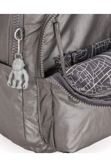 Kipling Seoul S Basic Plus Sırt Çantası Carbon Metallic