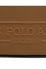 U.s Polo Assn Kabartma İkonik Logo Baskılı Çapraz Askılı Çanta Kahve - Sütlü Kahve