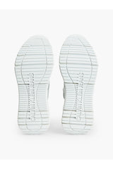 Calvin Klein Runner Laceup Snap Wn Kadın Sneaker Triple White - WHITE