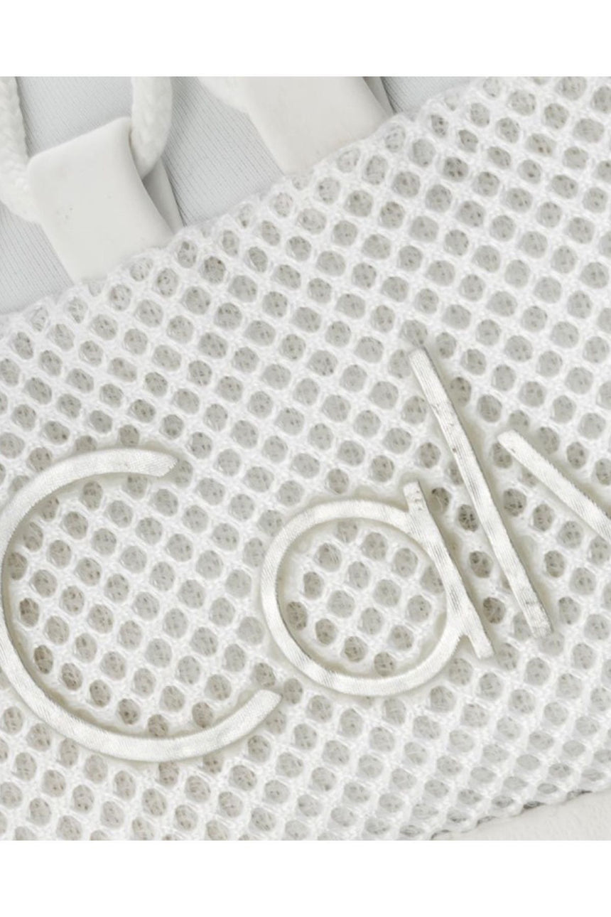 Calvin Klein Ron - Low Top Lace Up - Mesh Erkek Sneakers White / Silver