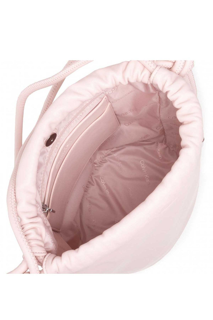 Calvin Klein Roped Bucket Bag Kadın Kol Çantası Spring Rose