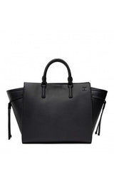 Calvin Klein Re-Lock Drawstring Tote Bag Perf Kadın Omuz Çantası CK Black