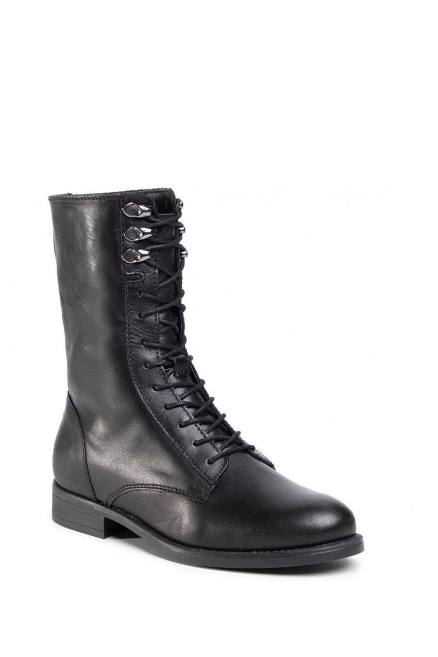 Tommy Hilfiger Essential Dressed Lace Up Boot Kadın Bot Black