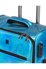 It Luggage Shimmer Fluorescent Aqua