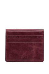 Isola Kai Erkek Hakiki Deri Cüzdan Bordo