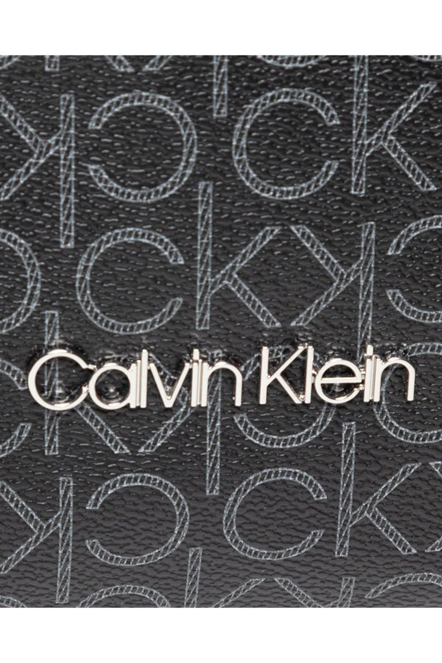 Calvin Klein Shopper Md Kadın Omuz Çantası Black Mono Mix