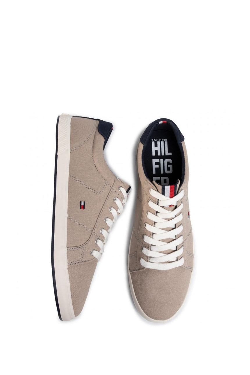 Tommy Hilfiger Iconic Long Lace Sneaker Erkek Ayakkabı Stone