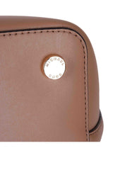 Trista Lg Grab Bag Leather Dk Khaki