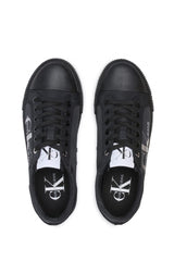 Calvin Klein Vulcanized Laceup Pes Kadın Sneakers Full Black