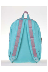 Kaukko Kız Magical Simli Sırt Çantası Turkuaz