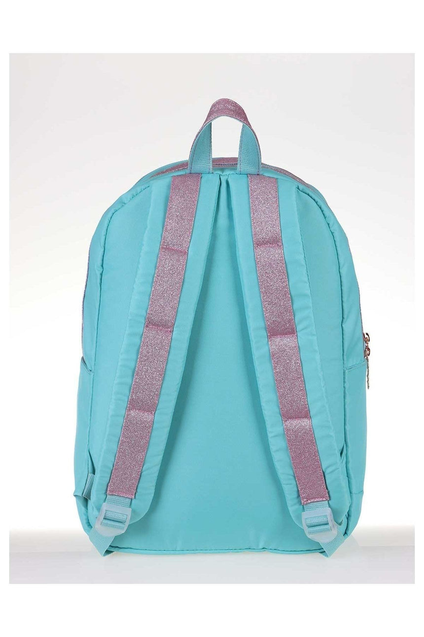 Kaukko Kız Magical Simli Sırt Çantası Turkuaz