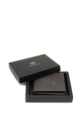 Isola Lionel Erkek Hakiki Deri Cüzdan Gri