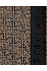 U.s Polo Assn Logo Şerit Detaylı Çapraz Askılı Kadın Çantası Vizon - Siyah