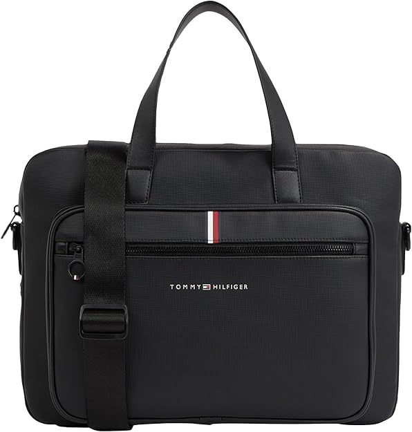 Tommy Hilfiger Essential Computer Bag Black