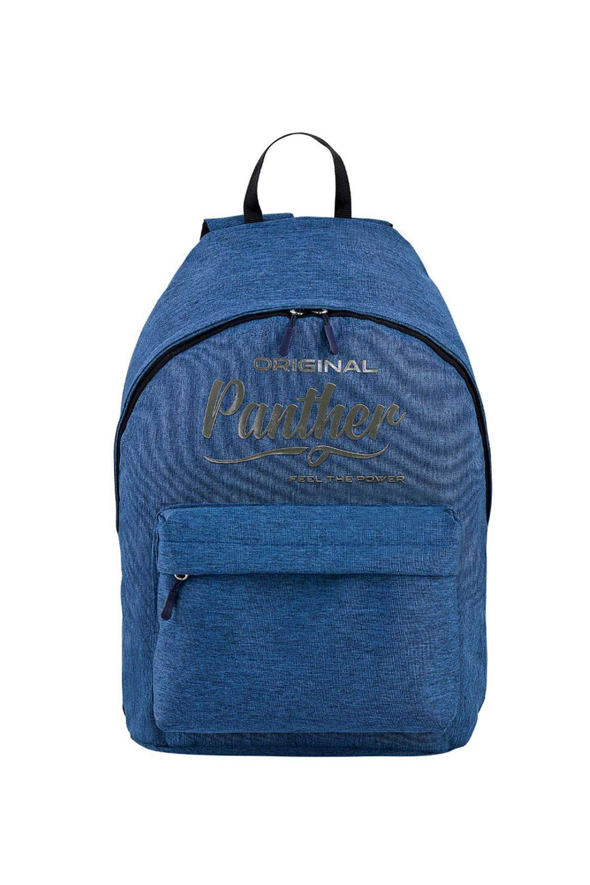 Panther Unisex Çocuk Mavi Sırt Çantası Lacivert
