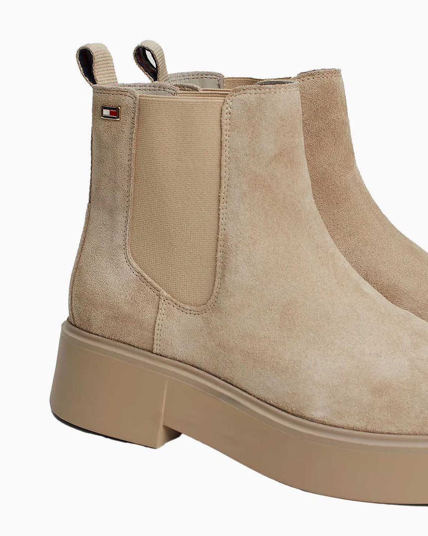 Tommy Hilfiger Minimal Suede Chelsea Low Boot