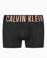 Calvin Klein Trunk Underwear Logolu Boxer Black / White