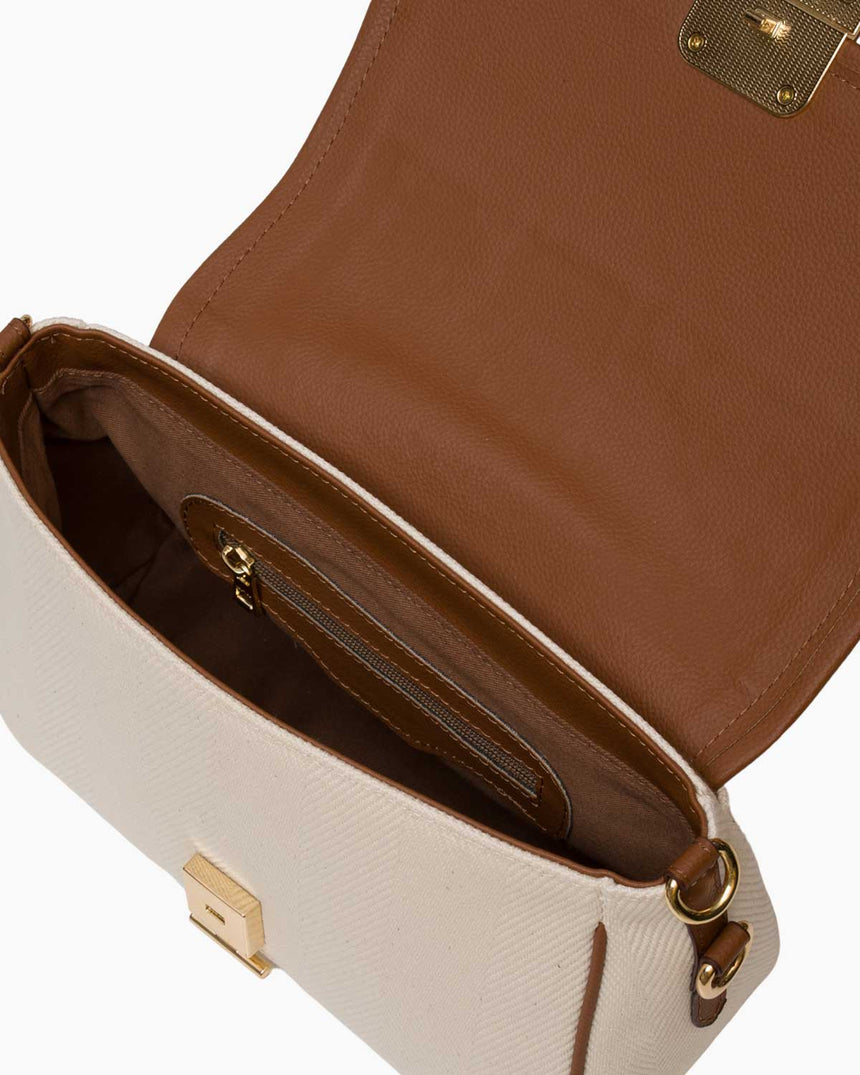 Nautica Kadın Omuz Çantası Bej - Taba