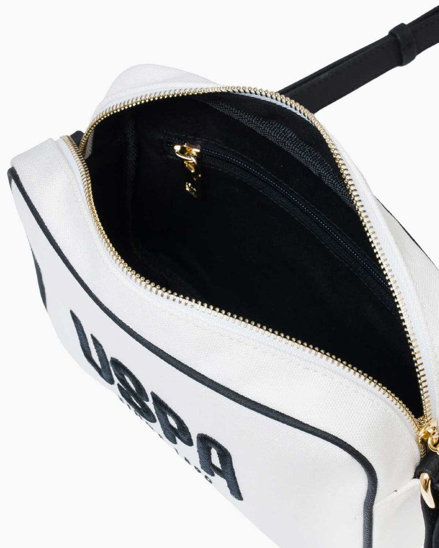 Us Polo Assn Çapraz Askılı Çanta Beyaz