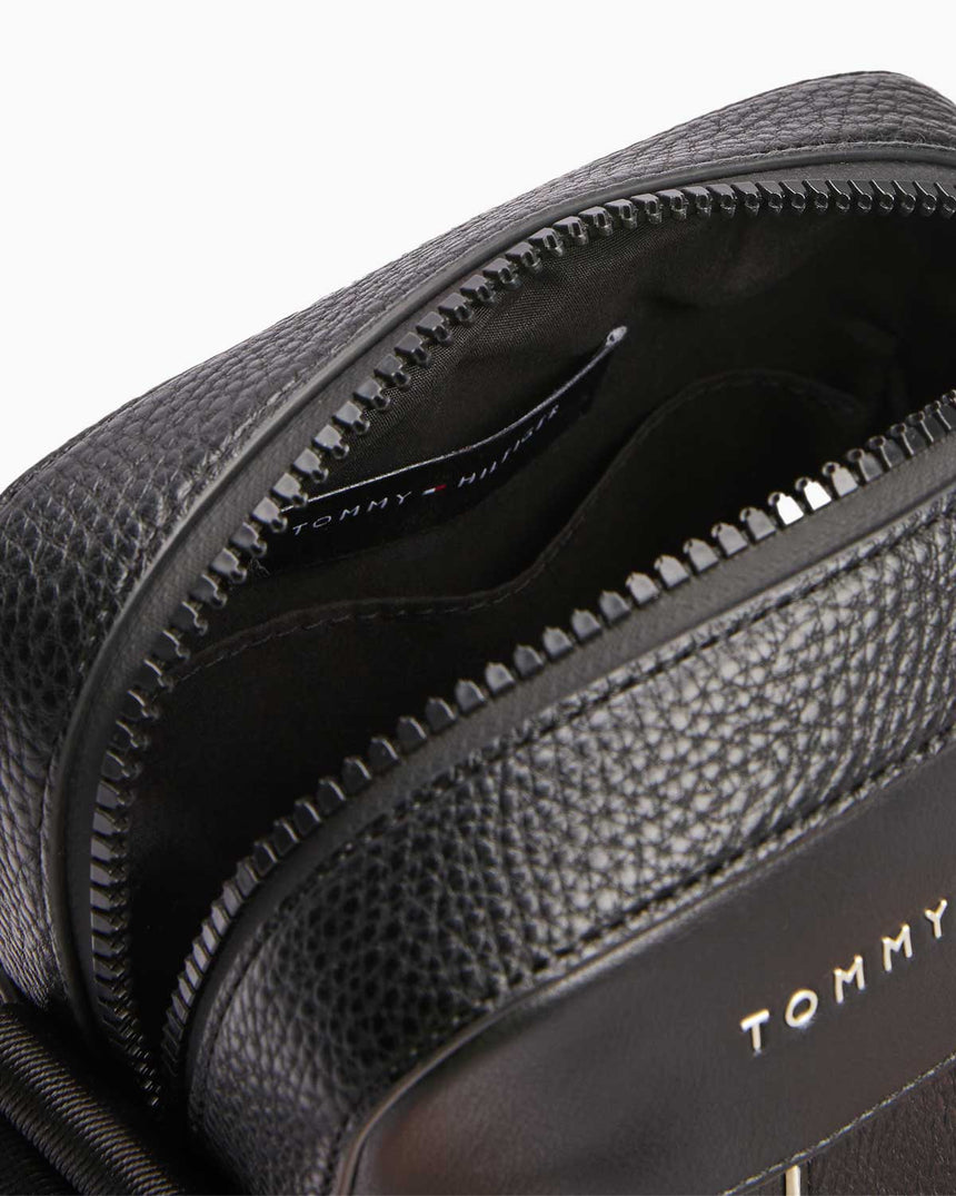 Tommy Hilfiger Foundation Mini Reporter Çapraz Askılı Çanta Black