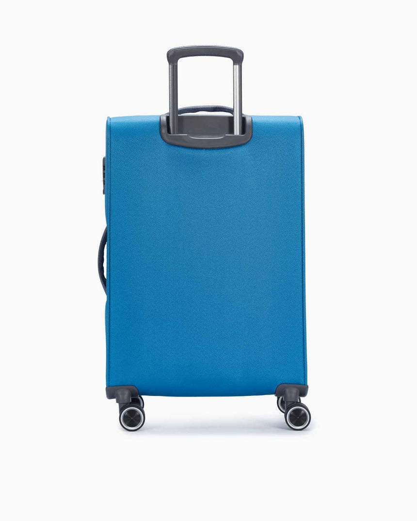 Pierre Cardin Orta Boy Kumaş Valiz Mavi