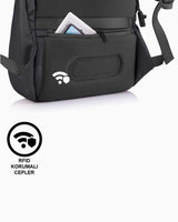 XD Design Bobby Soft Anti - Theft Sırt Çantası Black