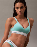 Calvin Klein Icon Cotton Modal Lift Bralette Beau Blue