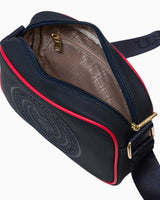 Us Polo Assn Mini Cüzdan Detaylı Çapraz Askılı Çanta Lacivert - Kırmızı