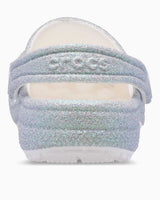 Crocs Classic Iridescent Glitter Terlik White