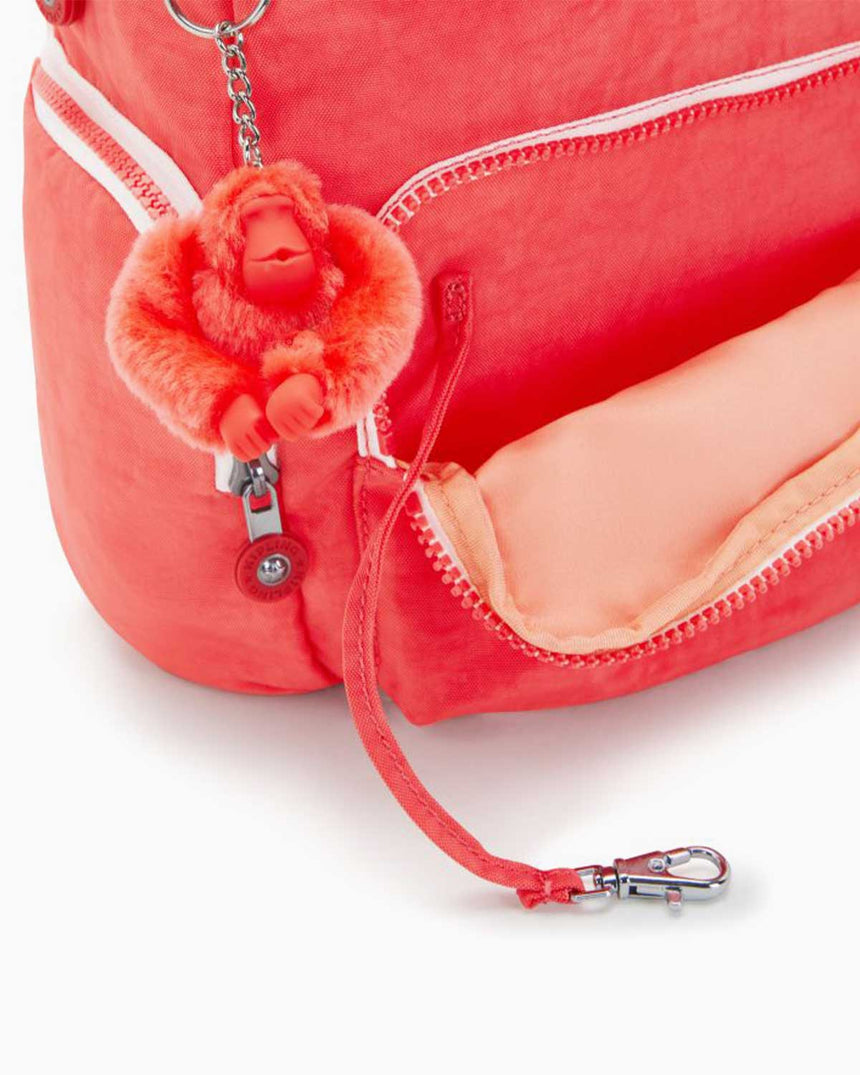 Kipling City Zip S Basic Sırt Çantası Almost Coral