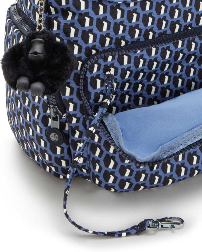 Kipling City Pack Zip Basic Sırt Çantası 3D K Blue