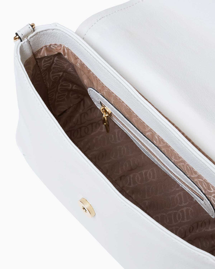 Us Polo Assn Logolu Omuz Çantası Beyaz