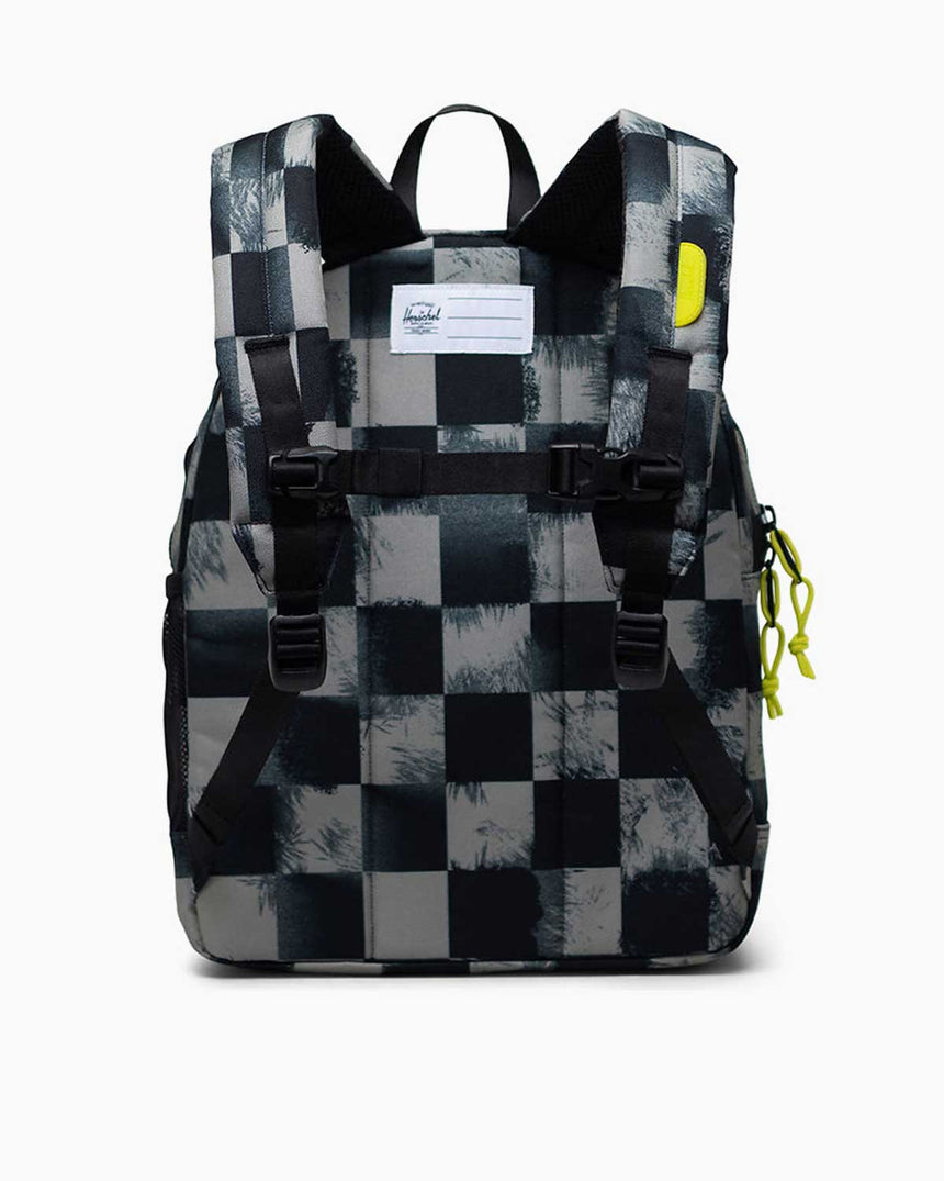 Herschel Heritage Youth Backpack Sırt Çantası Black Stencil Checker