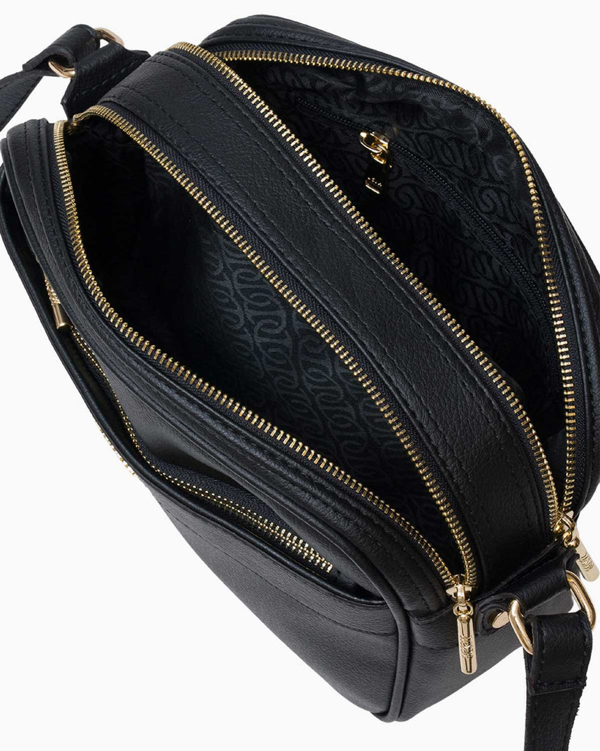 Us Polo Assn Logo Detaylı Çapraz Askılı Çanta Siyah