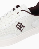 Tommy Hilfiger Heritage Logolu Sneaker White/Burgundy Velvet