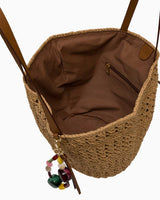 Nautica Taş Detaylı Kadın Plaj Çantası Bej